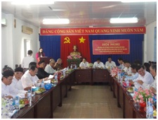 Exchange meeting with religious organizations, individuals on administrative procedures held in Ca Mau