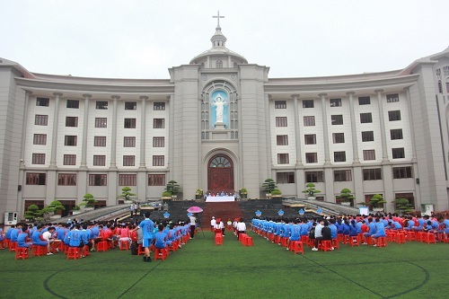 Thai Binh diocese holds annual sport competition for Catholic youth