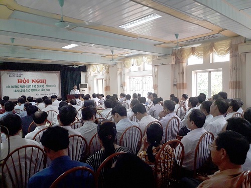 Annual religious affairs training held in Hai Duong