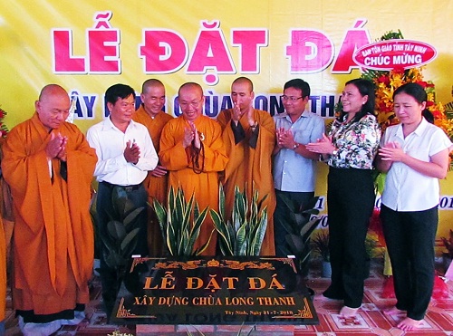 Reconstruction of Long Thanh pagoda in Tay Ninh started