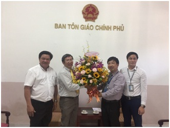 Vietnam Baptist Church extends congratulations to Traditional Day of the State governance on religion 