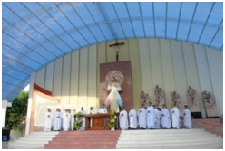 Pilgrimage of Legio Mariae congregation to pastoral centre in Tien Giang