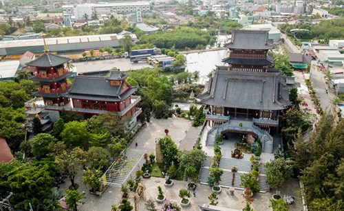 Japanese-style monastery in Ho Chi Minh City