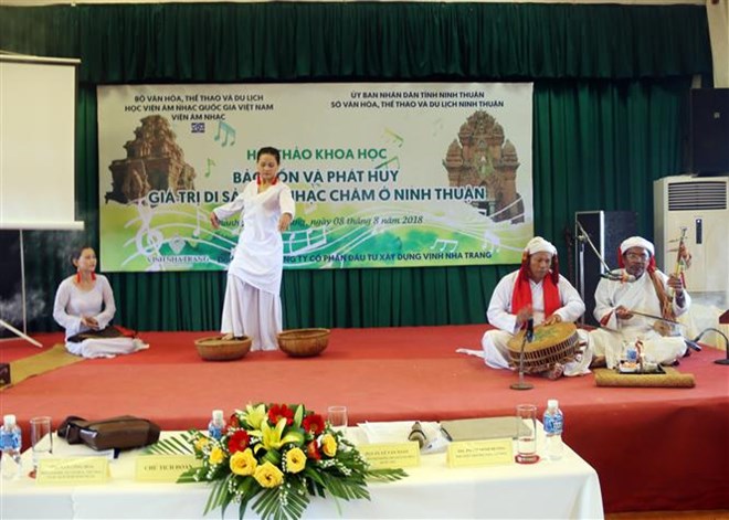 Measures sought to preserve Cham musical heritage