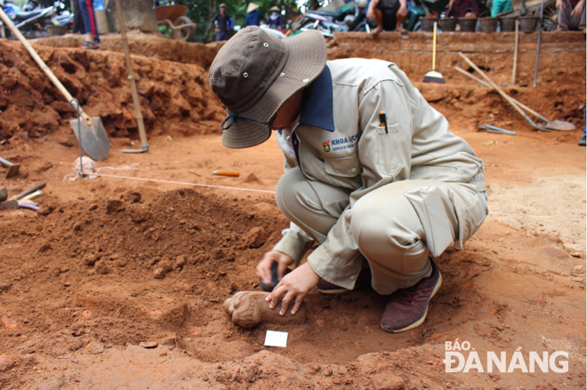 Amazing archaeological discoveries at city's Cham relic site