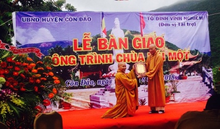 Completion of Nui Mot pagoda in Ba Ria Vung Tau