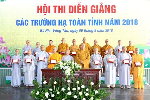 Buddhist summer course in BA Ria - Vung Tau holds Buddhist contest