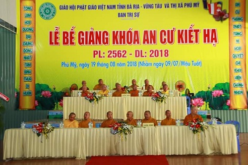 Buddhist summer retreat closes in Ba Ria – Vung Tau