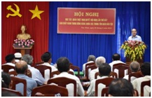 Dissemination of Party Central Committee's resolutions to religious, ethnic dignitaries in Tay Ninh