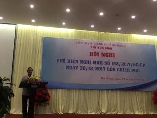 Dissemination of Decree 162 to key followers of religions & belief in Da Nang