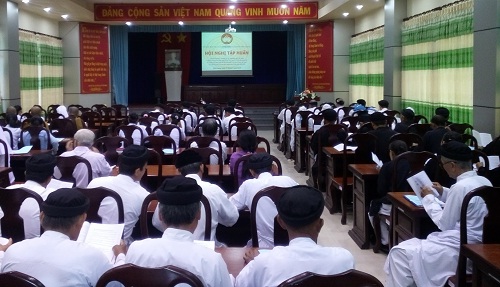 Dissemination of new belief & religion law to religion in Tien Giang