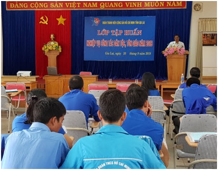 Religious training for key members of Youth Union held in Gia Lai