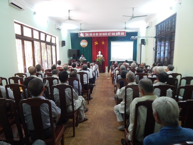 Defense-security knowledge provided for key religious in Hue city