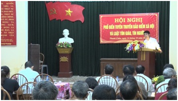 Dissemination new belief & religious law in Ha Nam