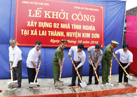 Construction of charitable houses for Catholic disadvantaged families started in Ninh Binh