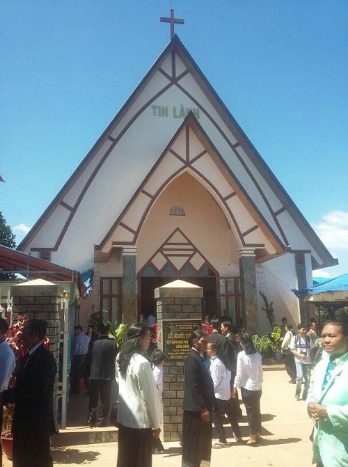 New Protestant church inaugurated in Lam Dong province