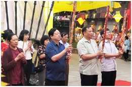 The 730th death anniversary of Nguyên Từ Quốc Mẫu commemorated in Hai Duong