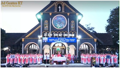 Ceremony closing 30th anniversary of the canonisation of 117 martyrs of Vietnam Catholic Church held in Kon Tum