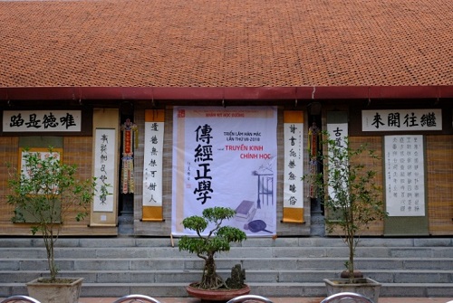 Calligraphy exhibition in Ha Noi