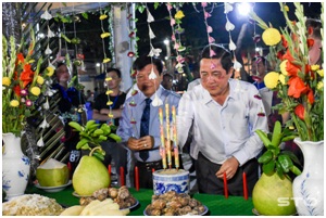 Moon worshipping ceremony opens in Soc Trang