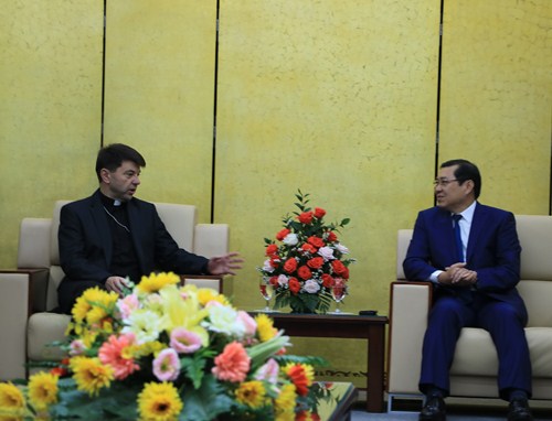 Da Nang municipal leader receives Special Envoy of Vatican