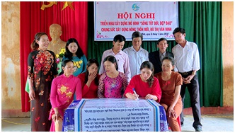 Catholic women in Quang Binh proactively join program for new rural & urban development