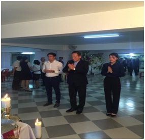 Government religious committee pays respects to Sister Mary Trần Thị Kim Quyên