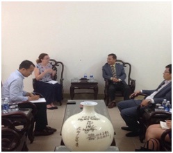 Religious affairs committee in Da Nang receives US Consulate General in Ho Chi Minh city