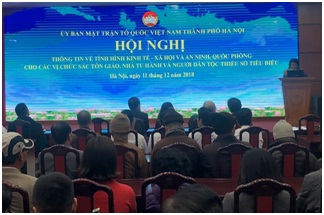 VFF in Hanoi holds exchange meeting with key religious & ethnic communities