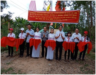 Social contributions of Catholics in Ca Mau