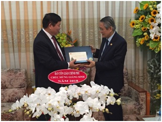 Government religious committee extends Christmas greetings to Evangelical Church of Viet Nam