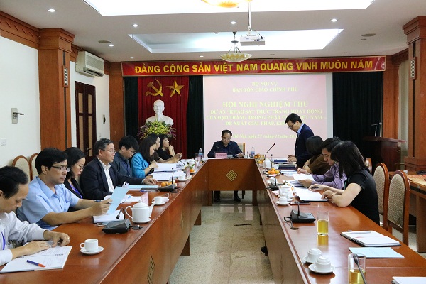 GCRA appraises project on Buddhist Ashrama in Viet Nam