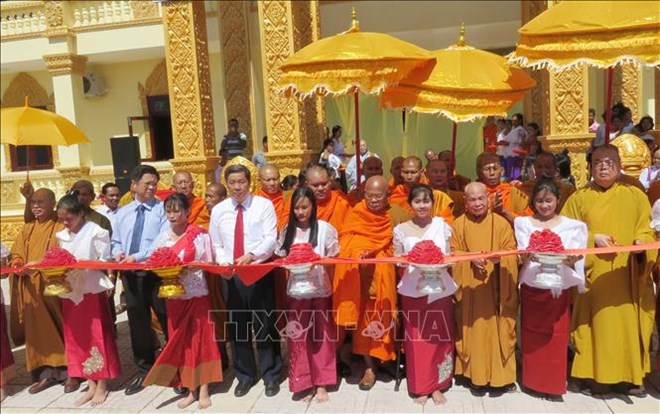 Can Tho: Khmer Theravada Buddhist Institute’s first phase completed