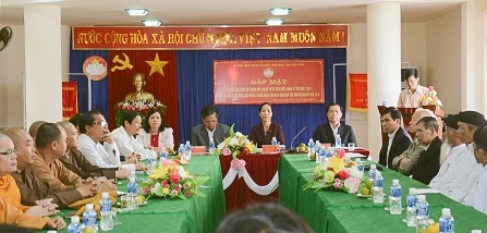 New Year meeting with religious dignitaries held in Kon Tum