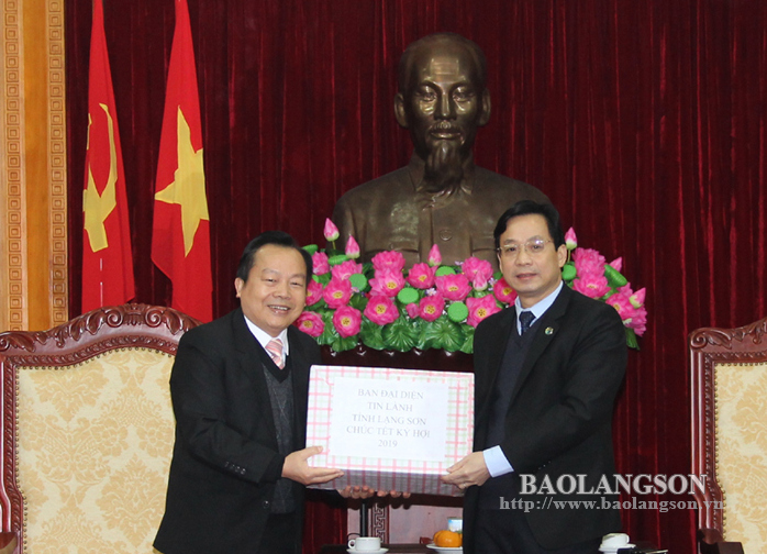 Evangelical Church (North) extends Tet greetings to Lang Son authorities