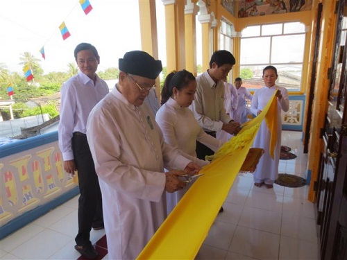 Caodai parish in Ben Tre inaugurates new Divine Mother temple