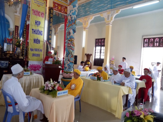 Correction-Path Caodai sect holds annual meeting of High Council