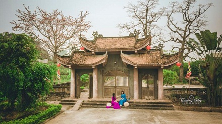 Sacred Thien Ton Pagoda and Cave