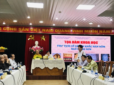 Seminar on ancient books, Han Chinese, Vietnamese Nôm scripts in Da Nang city