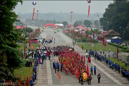 Preparations for Hùng Kings Temple Festival 2019