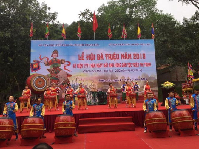 Ba Trieu Temple festival opens in Thanh Hoa