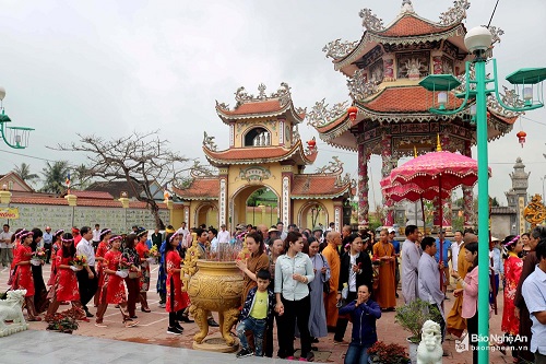 Reconstruction of Buddhist pagodas in Yen Thanh