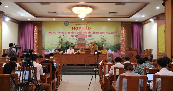 Press conference on preparations of UN Vesak