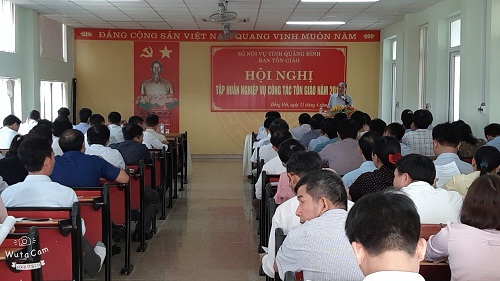 Religious affairs training 2019 in Quang Binh