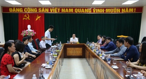 Government religious committee leader receives religious course students from Ho Chi Minh National Academy of Politics 