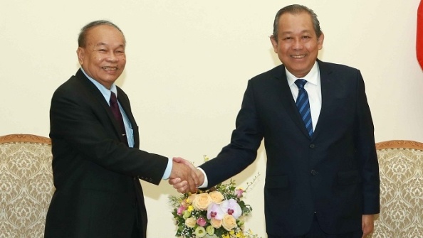 Deputy PM receives Cambodian religion minister