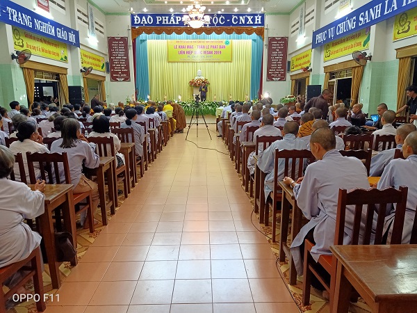 VBS Chapter in Tien Giang opens celebration week of Vesak 2019