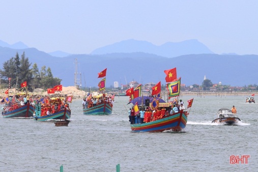 Chieu Trung temple festival 2019 in Ha Tinh