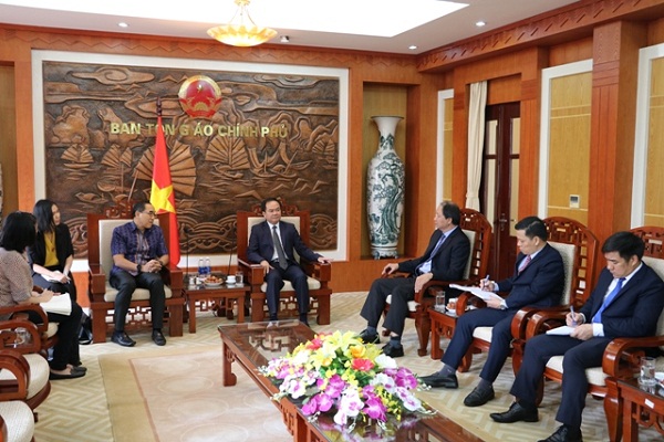 Government religious committee receives Thailand Ambassador to Vietnam