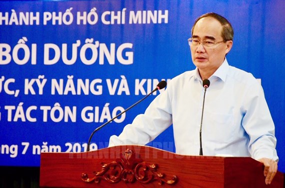 Training on religious affairs held in Ho Chi Minh